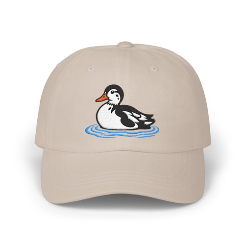 Magpie call duck embroidered - magpie,