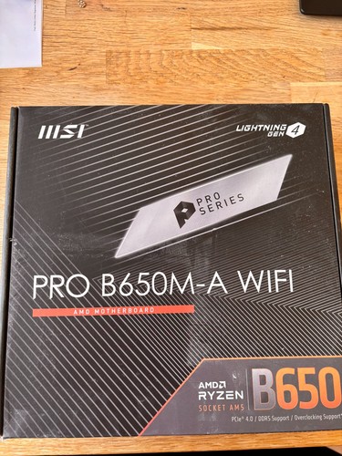 Msi pro b650m - pro, wifi