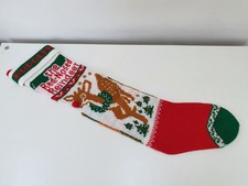 Vintage christmas stocking - vintage,