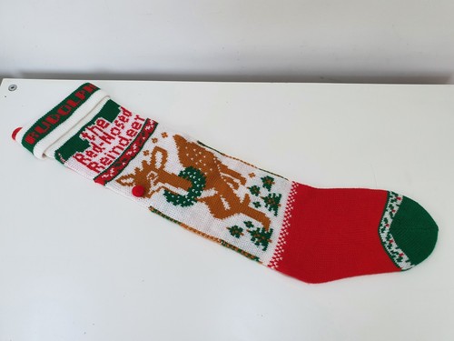 Vintage christmas stocking - christmas,