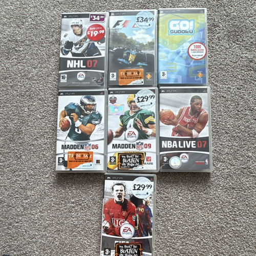 Sony psp games lot ea - sony,