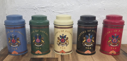 Vintage tea tin - x5,