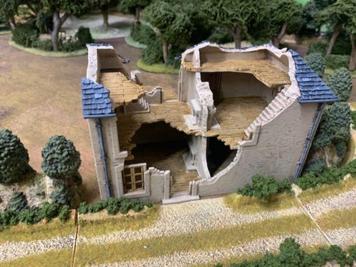Overlord 1944 building - building, ruin