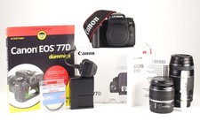 Canon EOS 77D DSLR & 18-55mm &