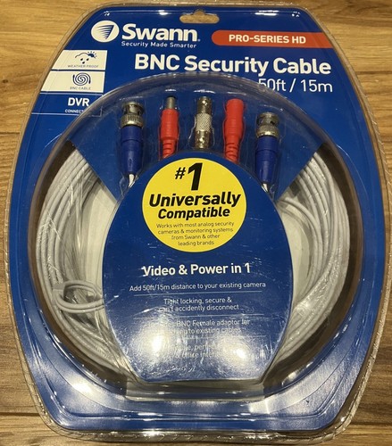 New swann bnc security - swann, cable