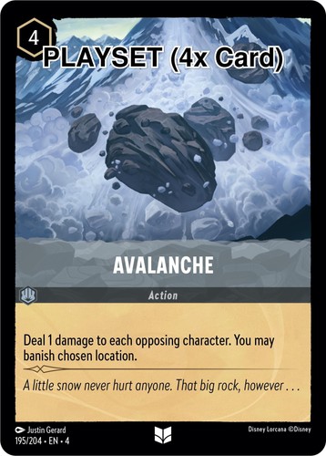 Avalanche playset - avalanche,