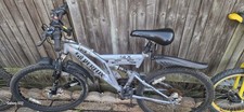 SILVERFOX Mountain Bike, Full-Suspension, 18-Speed