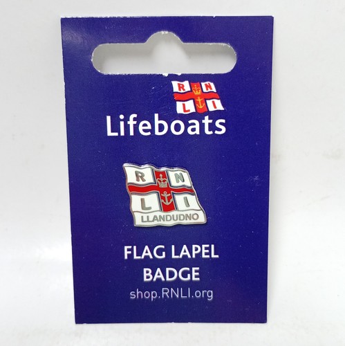 Rnli llandudno pin badge - pin,