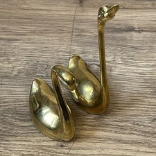 Set Of Two Vintage Solid Brass