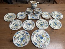 Masons Ironstone Regency Tea Set. Tea Cups, Saucers, Various Plates, Jug, Dish.
