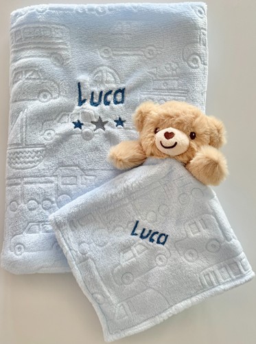 Personalised baby blanket and - personalised,