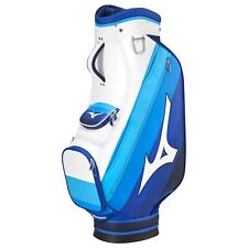 MIZUNO 2025 TOUR SERIES GOLF CART TROLLEY BAG - WHITE / BLUE +FREE NEXT DAY P&P
