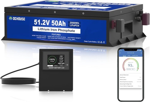 48v 50ah lifepo4 battery - 48v,