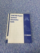 Yamaha OEM YFM700R Raptor Technical Orientation Guide LIT-BKTOG-AT-01