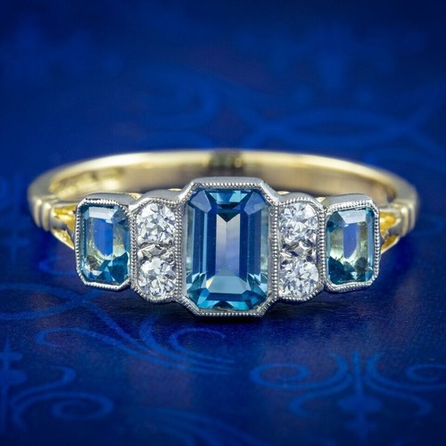Emerald cut aquamarine - 2,