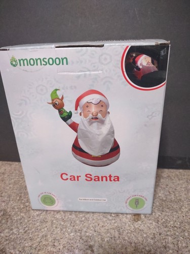 Monsoon car santa 24x12x34 - car,