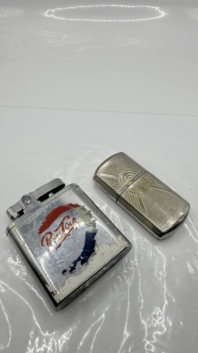 Vintage petrol lighters - vintage,