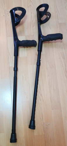 Pair folding crutches adults - folding, crutches,