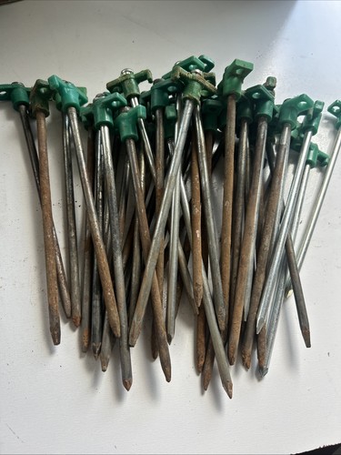 Tent pegs stakes - 40, t-top