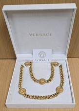 Versace Medusa Chain Gold-Tone Necklace - 142677