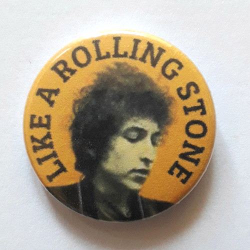 25mm badge bob dylan song - 25mm,