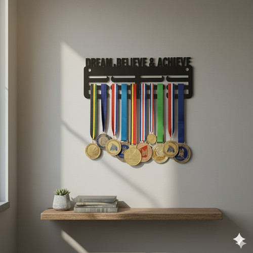 Dream believe medal hanger - believe,