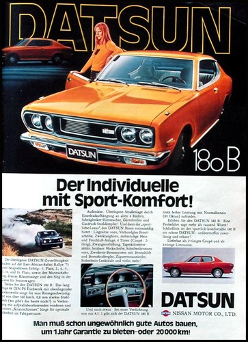 1973 datsun 180 - 180, original