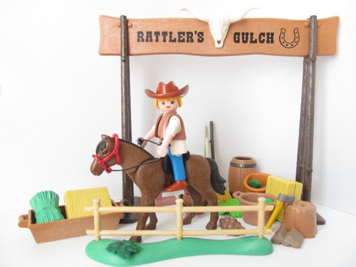 Playmobil western ranch - western, scene