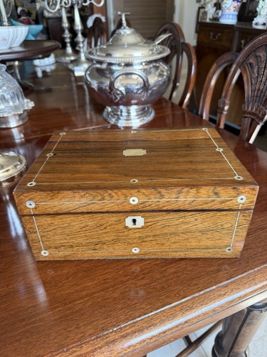 Late georgian rosewood inlaid - late,