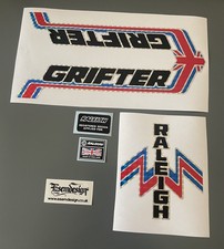 Raleigh Grifter Mk1 decal set custom PRISMATIC VINYL 