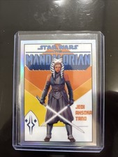 Topps Star Wars Chrome Comic Book Artwork Card The Mandalorian Jedi Ahsoka Tano