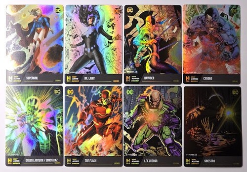 Hybrid trading cards - dc,