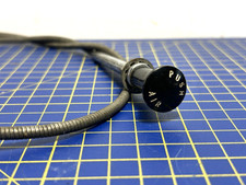 Original push air cable metal flexi outer case one piece inner cable classic car