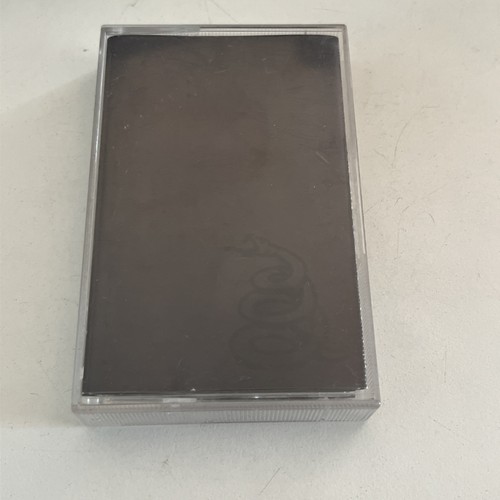 Metallica black album cassette - metallica,