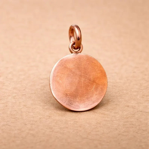 Pure copper round disc - pure,