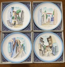 4 x Decorative 13.5 Cm Plates