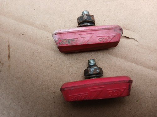 Acs old bmx red brake - red, break