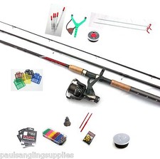 Shakespeare Float Fishing Outfit Set Kit Rod Reel Hooks Floats Rest