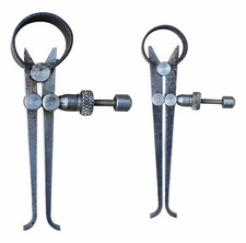 ACCLAIM 3" Small & Medium Adjustable Internal Steel Calipers Measure Seconds