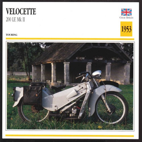 1953 velocette 200cc - 1953, mk