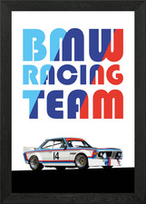 BMW Racing Team Framed Wall