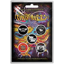 Thin Lizzy Button Badge Pack