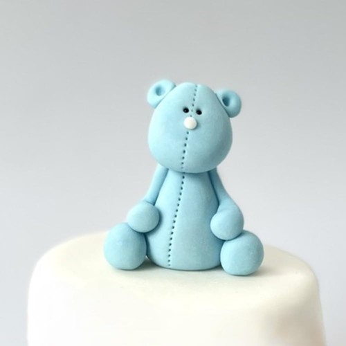 Edible bear cake toppers - bear, toppers-3d