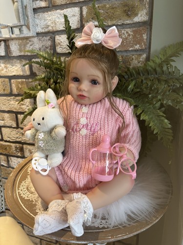 Reborn baby girl doll - reborn,
