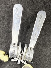 RARE! Campagnolo 50th Anniversary Shifter Set Down Tube Braze On Friction Lever