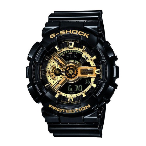 Casio shock ga110gb black - g-shock,