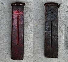 Vintage Metal Manual Wood Log