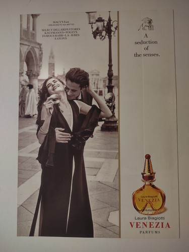 Vintage 1990s print - ad, venezia