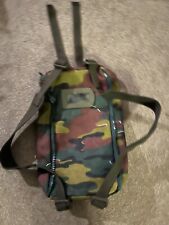 Vintage Army Backpack Small Belgium Small Day Back