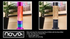 Nova Glitter Lamps